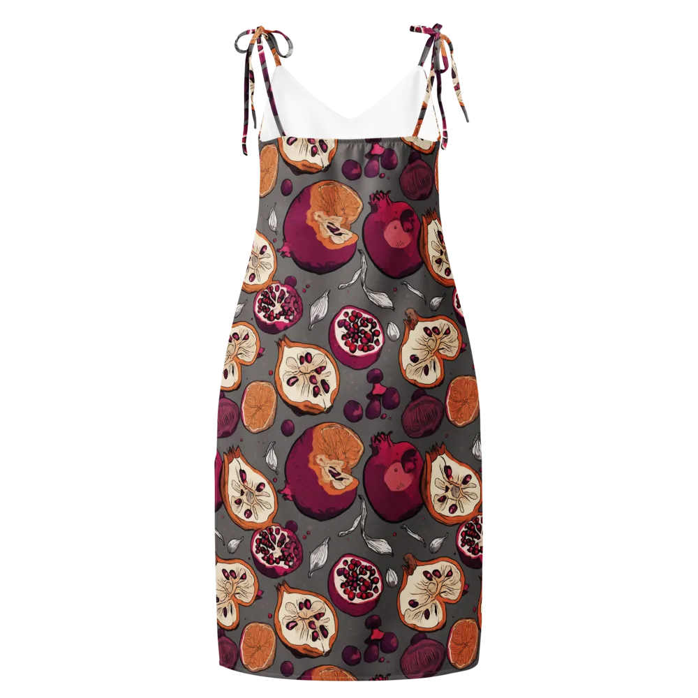Still Life Season on Slip Dress — Back