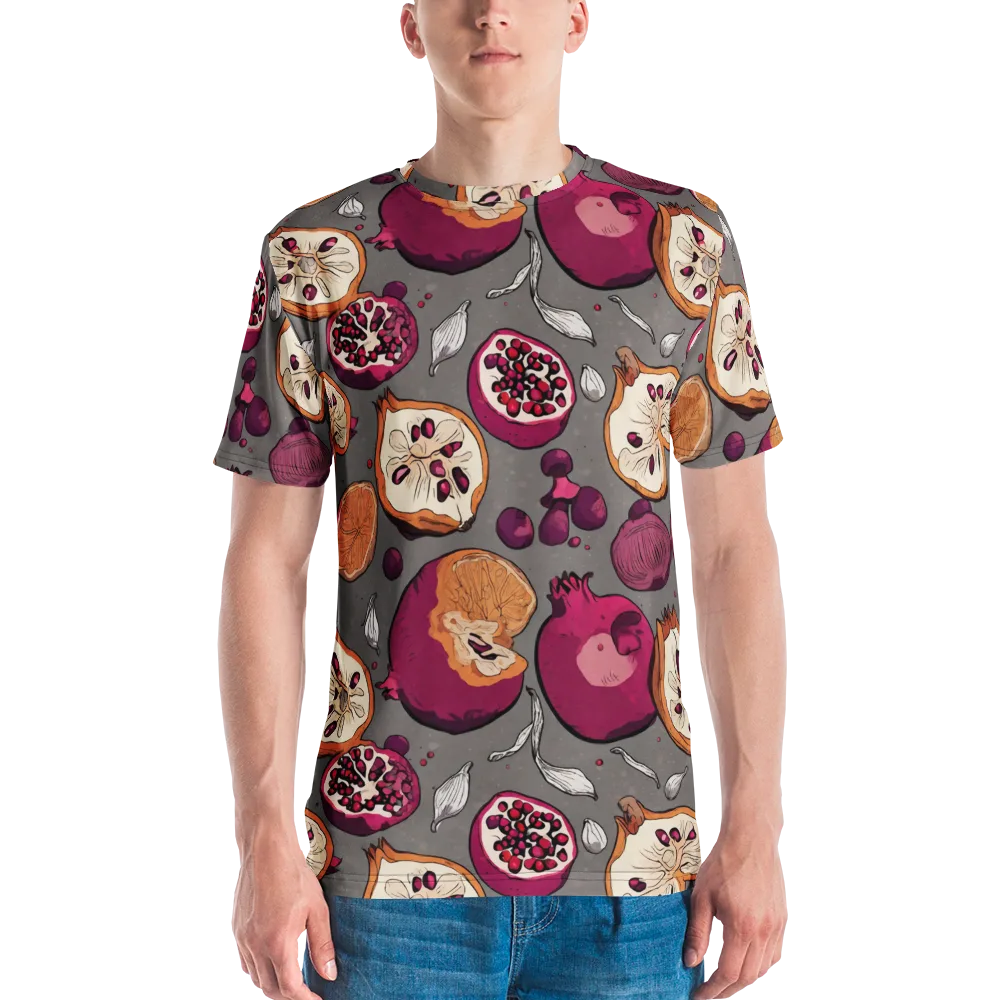 Still Life Season on Men's Crew Neck T-Shirt — Front