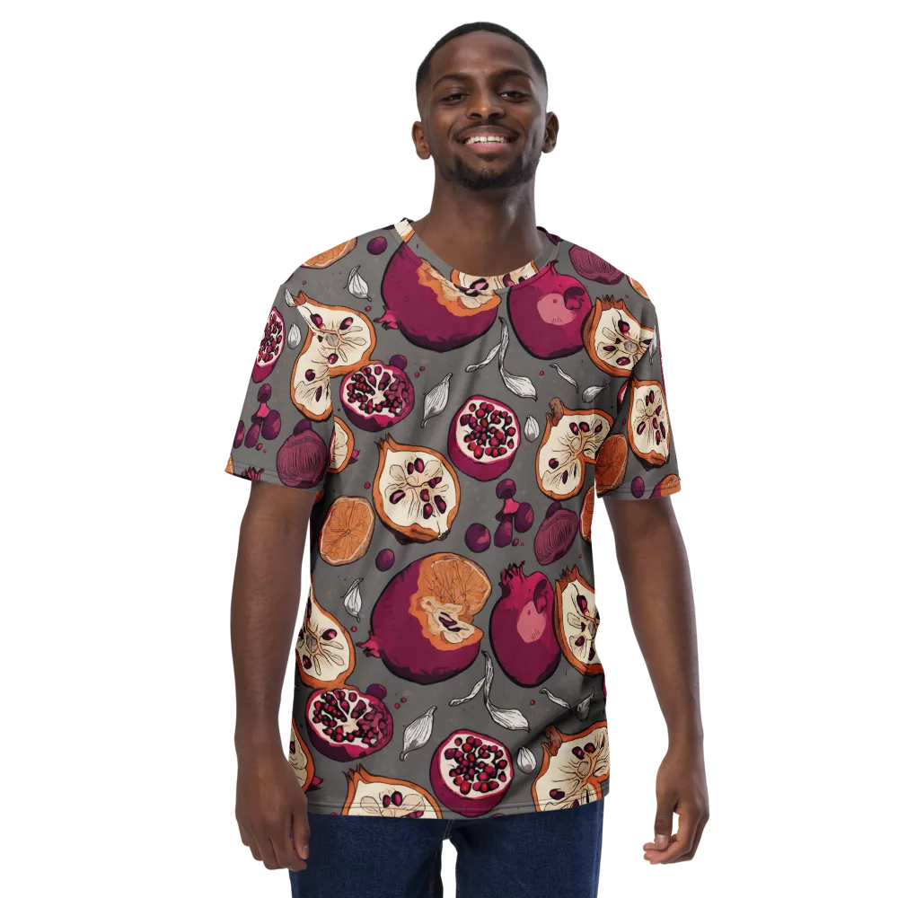 Still Life Season on Men's Crew Neck T-Shirt — Front