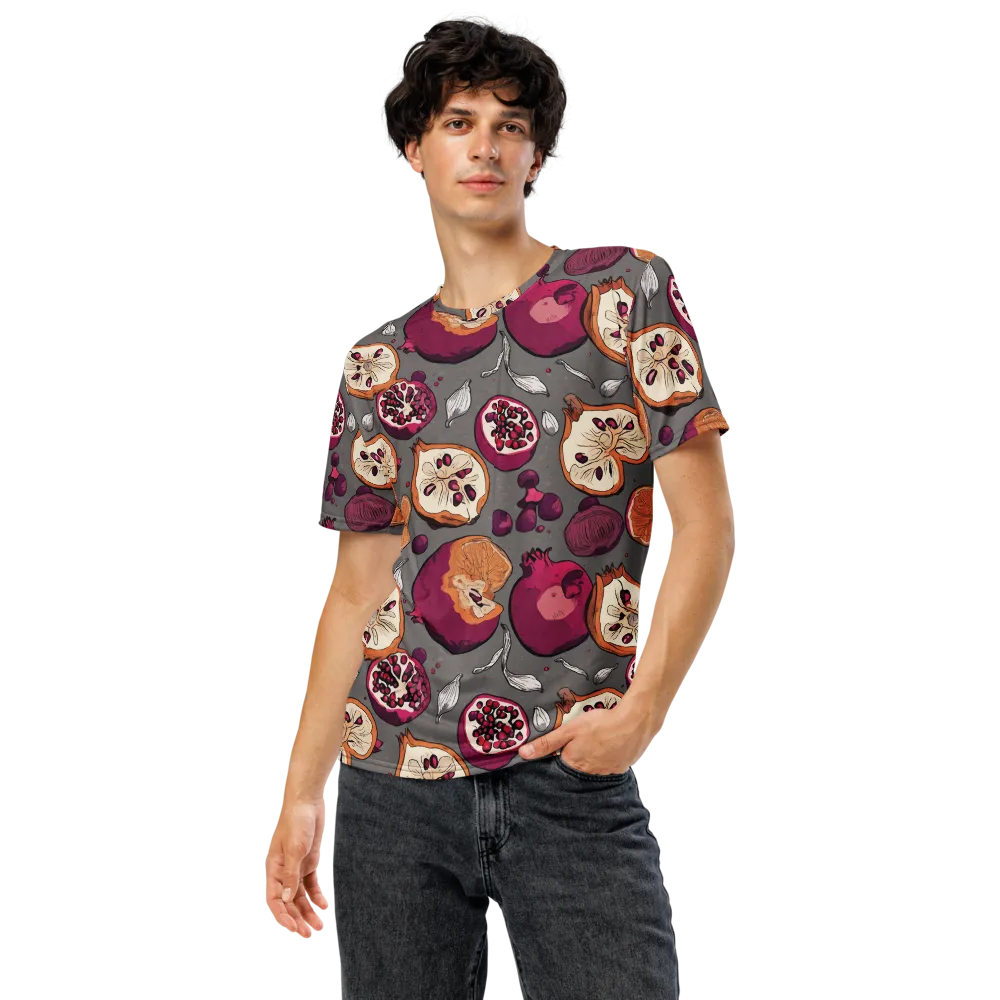 Still Life Season on Men's Crew Neck T-Shirt — Front