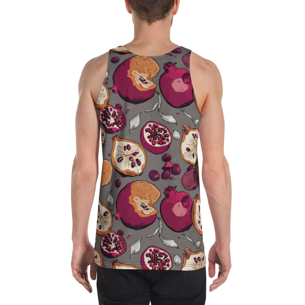 Still Life Season on Men's Tank Top — Back