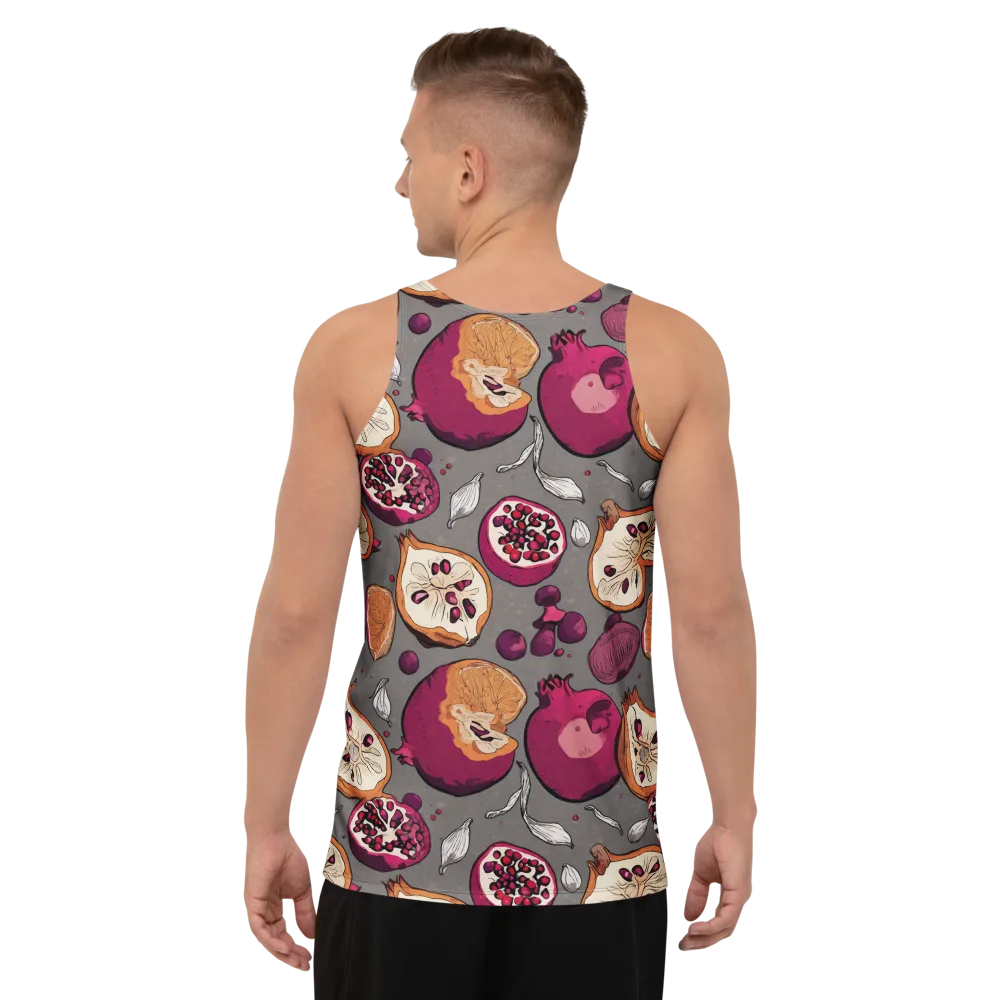 Still Life Season on Men's Tank Top — Back