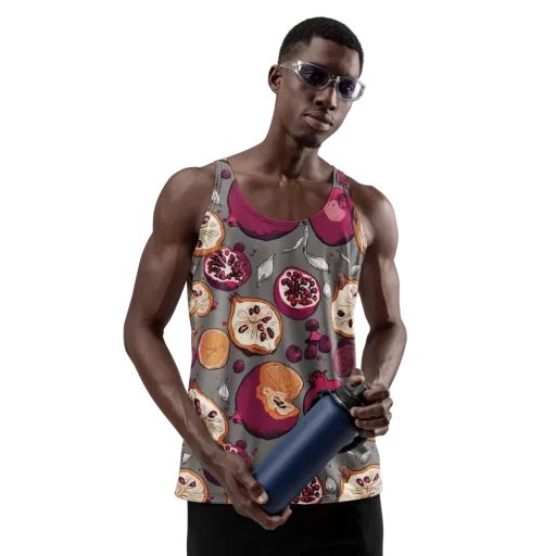 Still Life Season on a Men's Tank Top