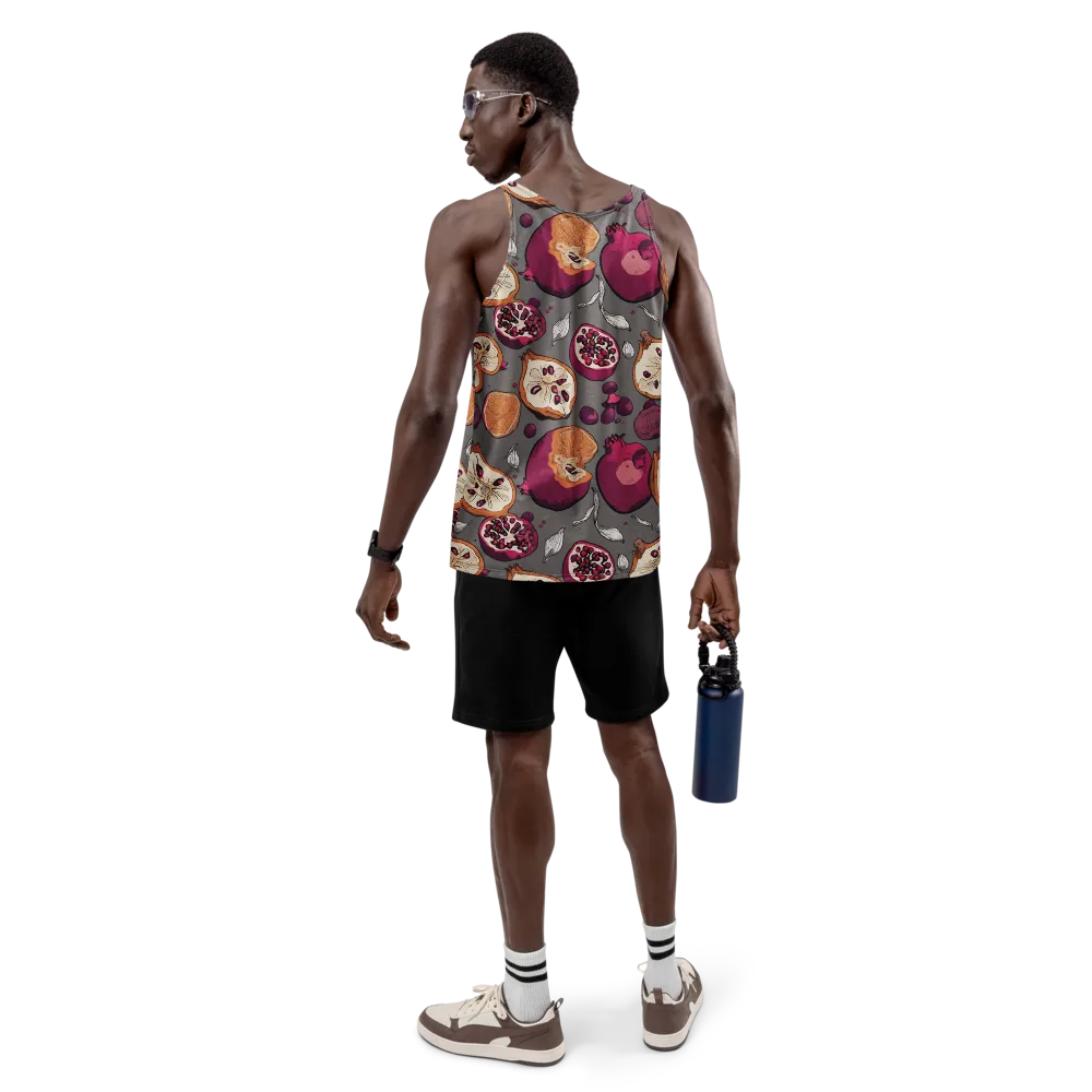 Still Life Season on Men's Tank Top — Back