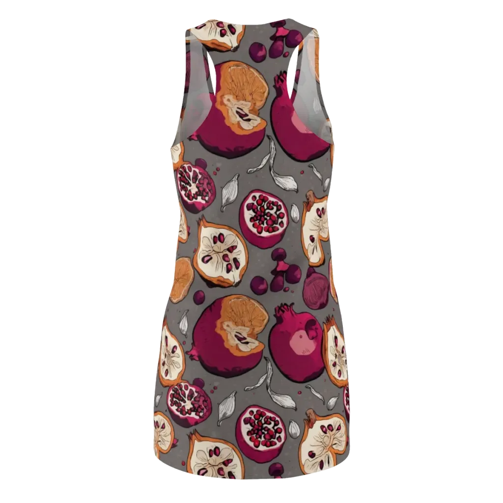 Still Life Season on Racerback Dress — Back