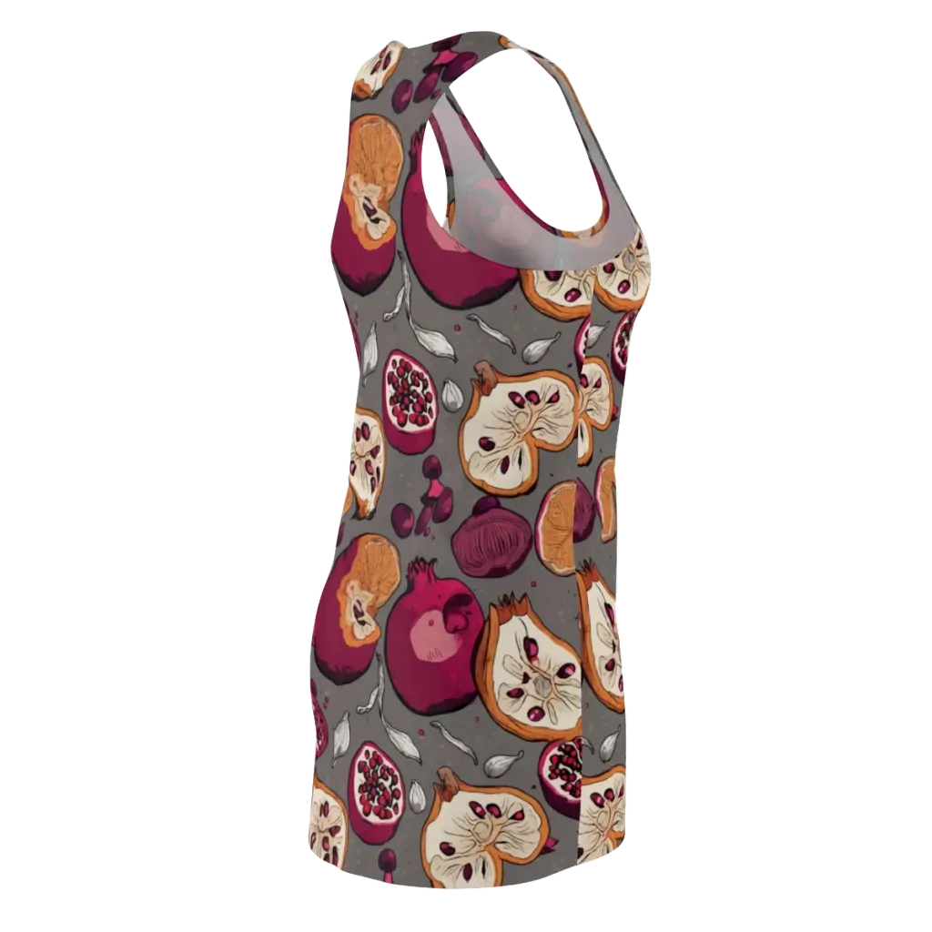 Still Life Season on Racerback Dress — Back Side