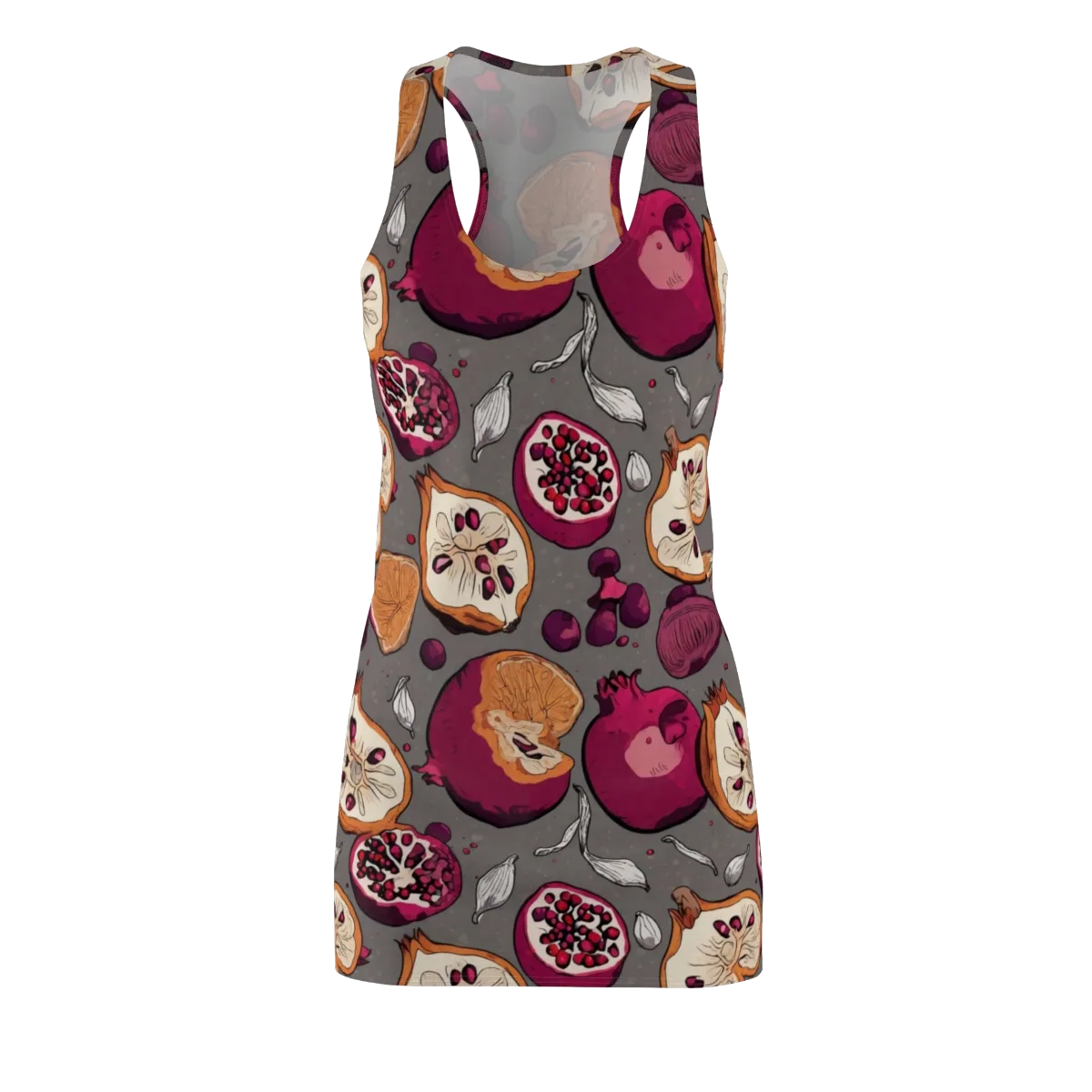 Still Life Season on Racerback Dress — Front