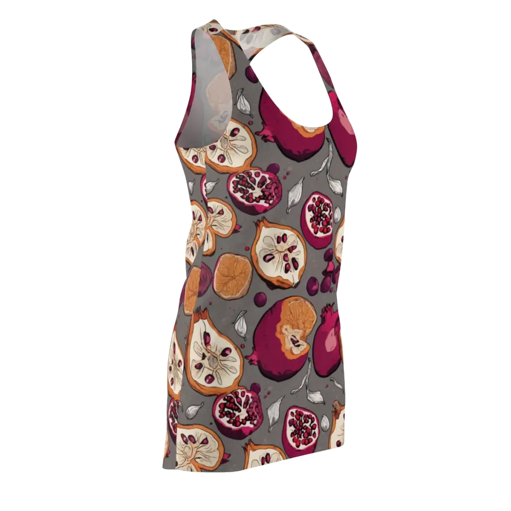 Still Life Season on Racerback Dress — Front Side