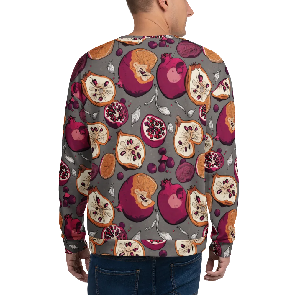 Still Life Season on Sweatshirt — Back