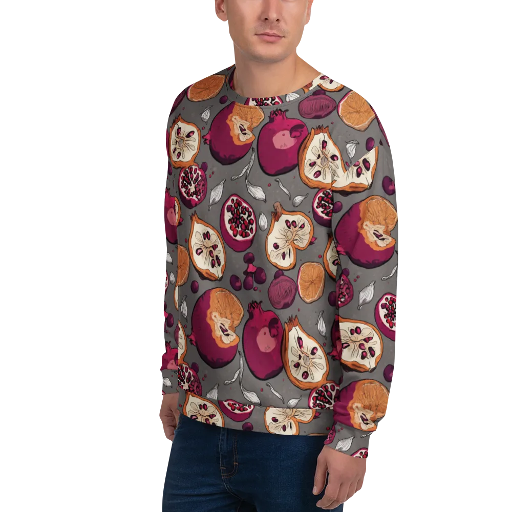 Still Life Season on Sweatshirt — Left Front