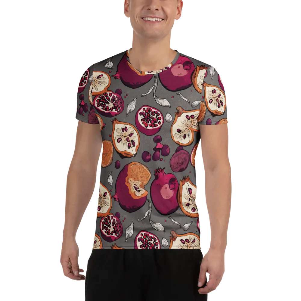 Still Life Season on Men's Athletic T-Shirt — Front