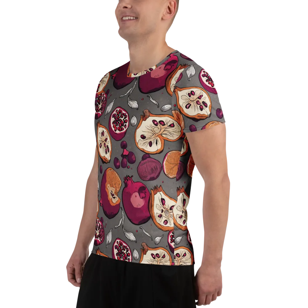 Still Life Season on Men's Athletic T-Shirt — Left