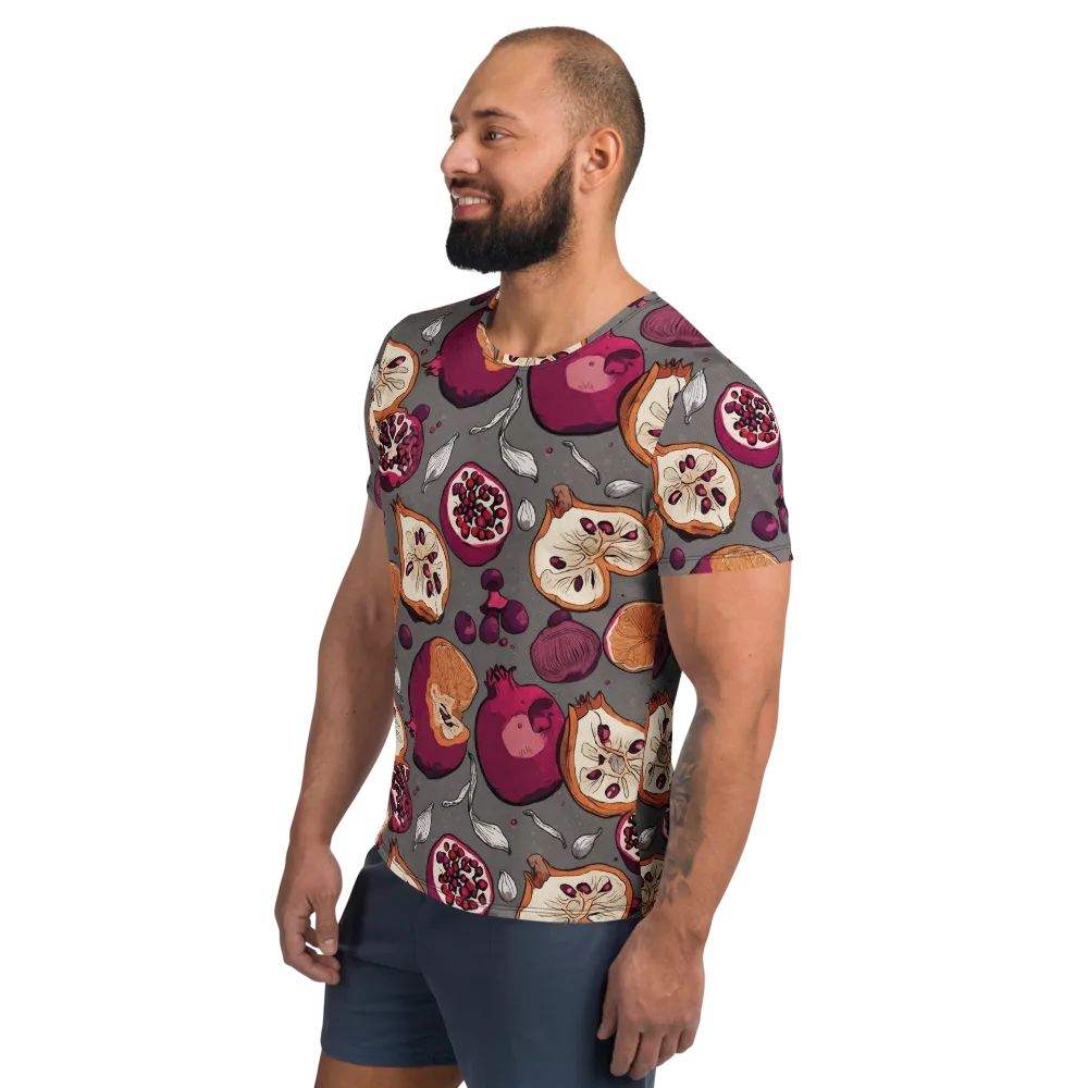 Still Life Season on Men's Athletic T-Shirt — Left