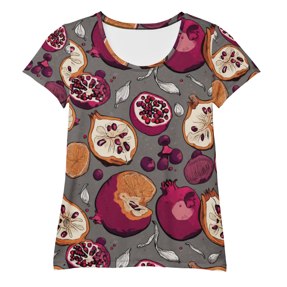 Still Life Season on Women's Athletic T-Shirt — Front