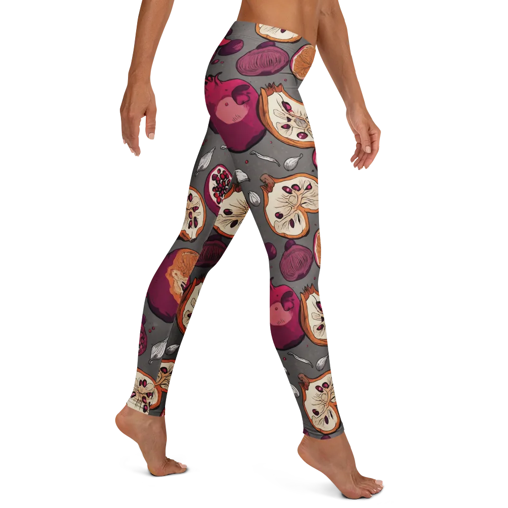 Still Life Season on Leggings — Right