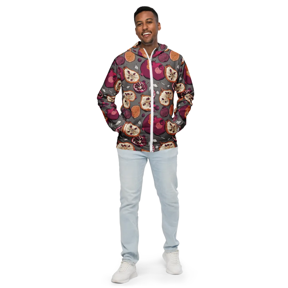 Still Life Season on Men's Windbreaker — Front