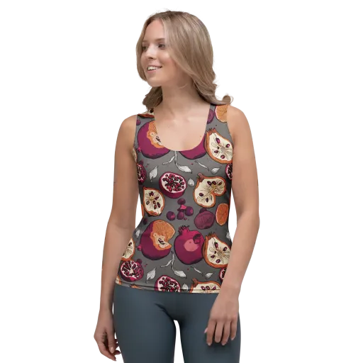 Still Life Season on a Women's Tank Top