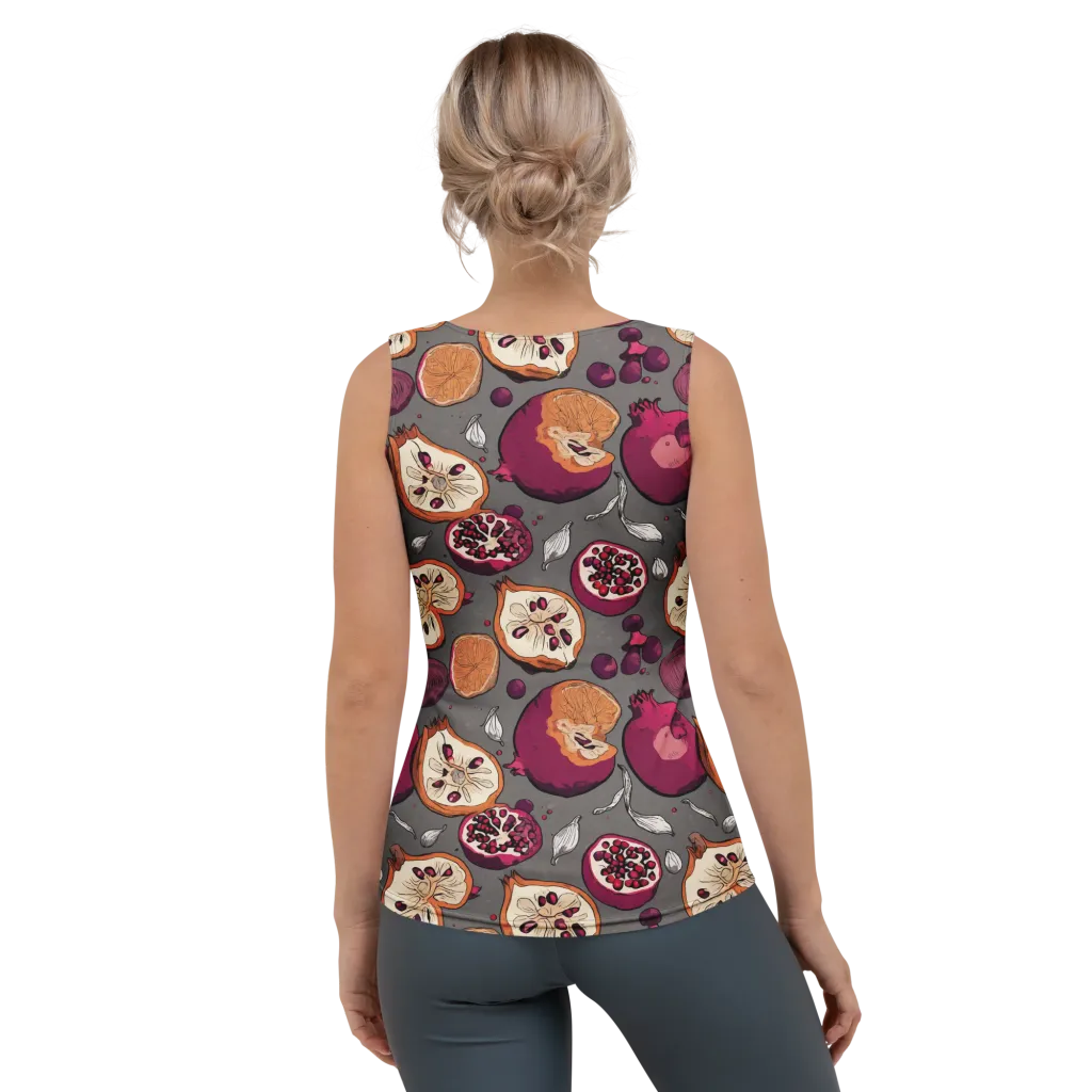 Still Life Season on Women's Tank Top — Back