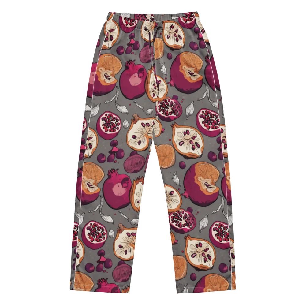 Still Life Season on Women's Pajama Pants — Front