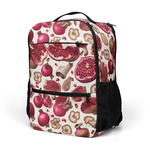 Mushroom Garnet on a Utility Backpack