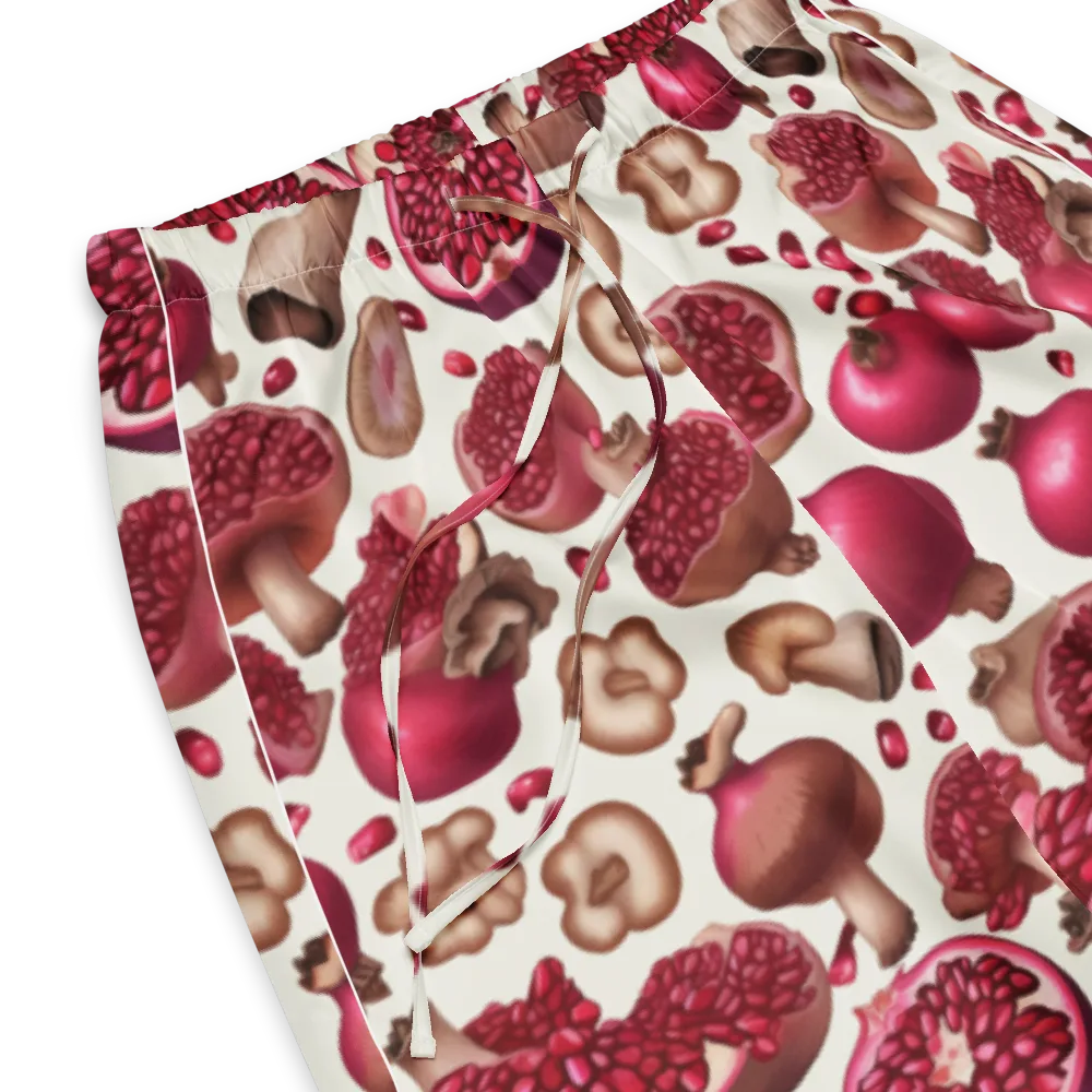 Mushroom Garnet on Women's Pajama Pants — Product details