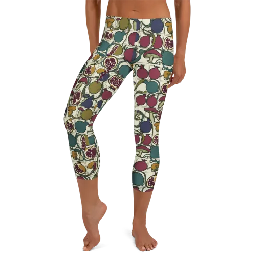 Garnet Grove on a Capri Leggings