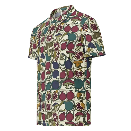 Garnet Grove on a Men's Slim Fit Polo Shirt