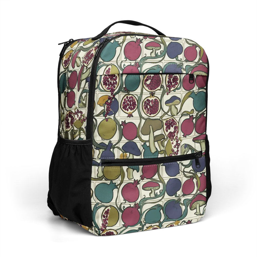 Garnet Grove on Utility Backpack — Right Front