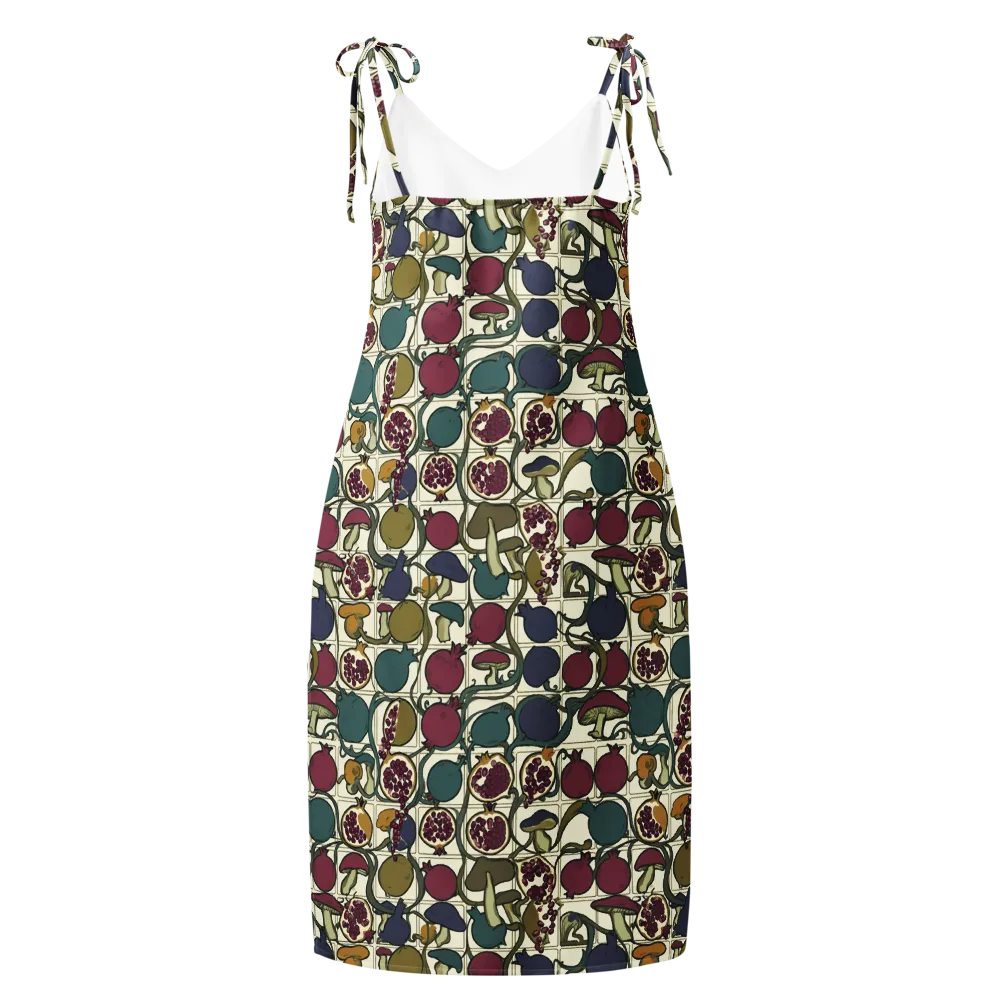 Garnet Grove on Slip Dress — Back