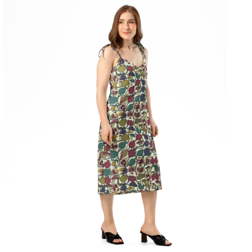 Garnet Grove on a Slip Dress