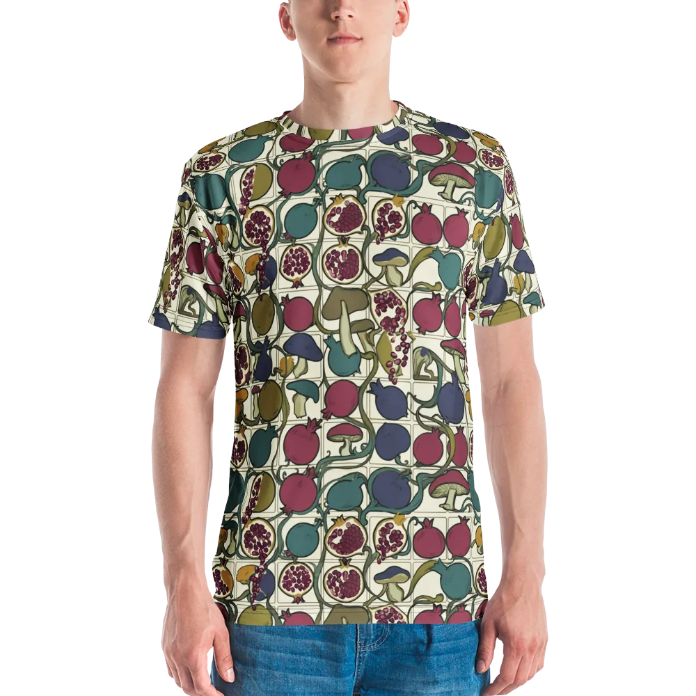 Garnet Grove on Men's Crew Neck T-Shirt — Front