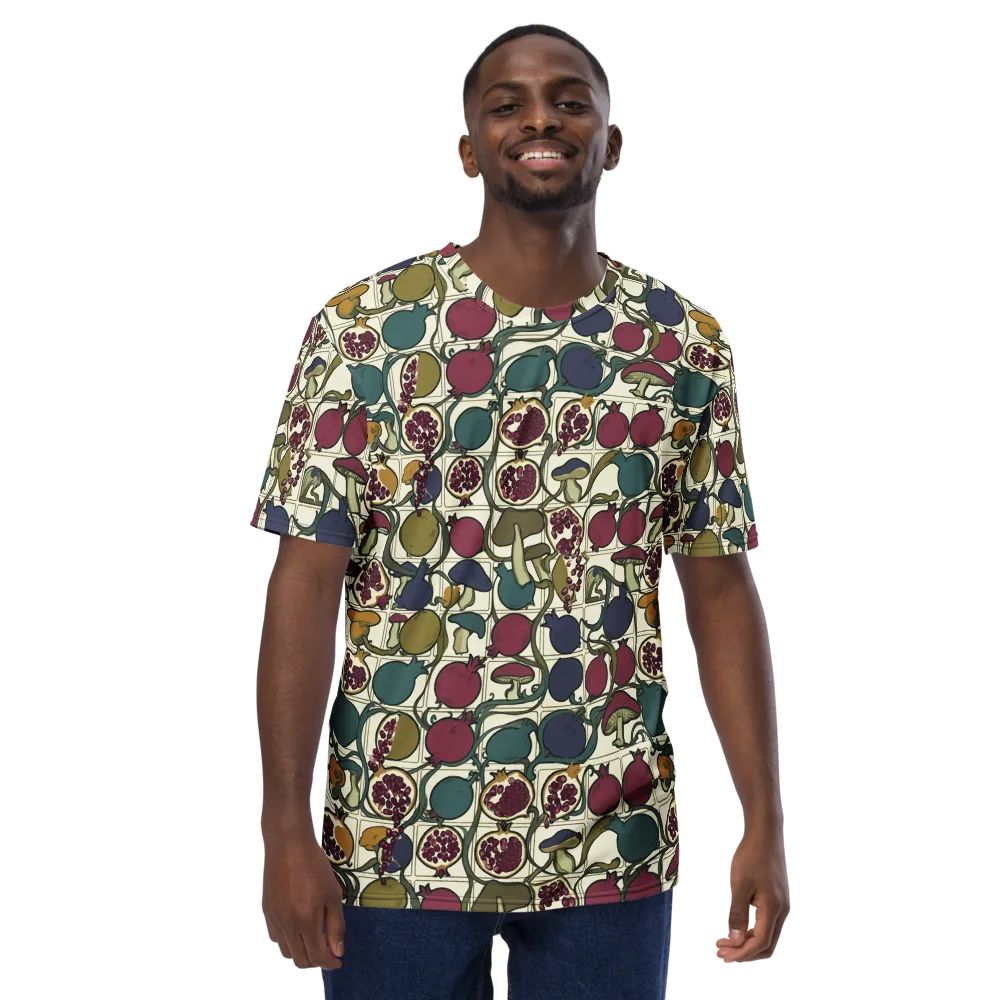 Garnet Grove on Men's Crew Neck T-Shirt — Front