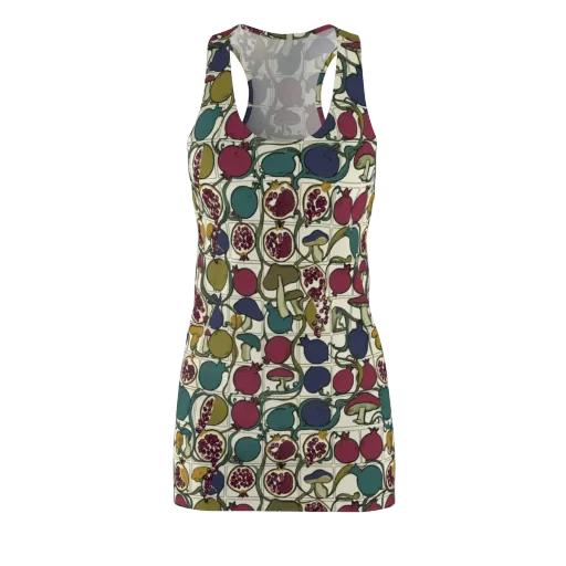 Garnet Grove on a Racerback Dress