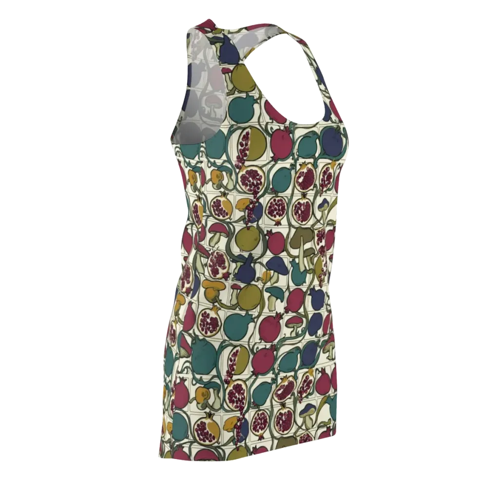 Garnet Grove on Racerback Dress — Front Side