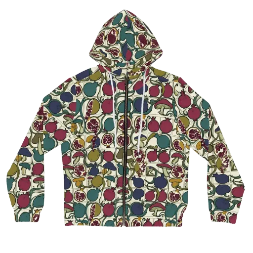 Garnet Grove on a Women's Full-Zip Hoodie