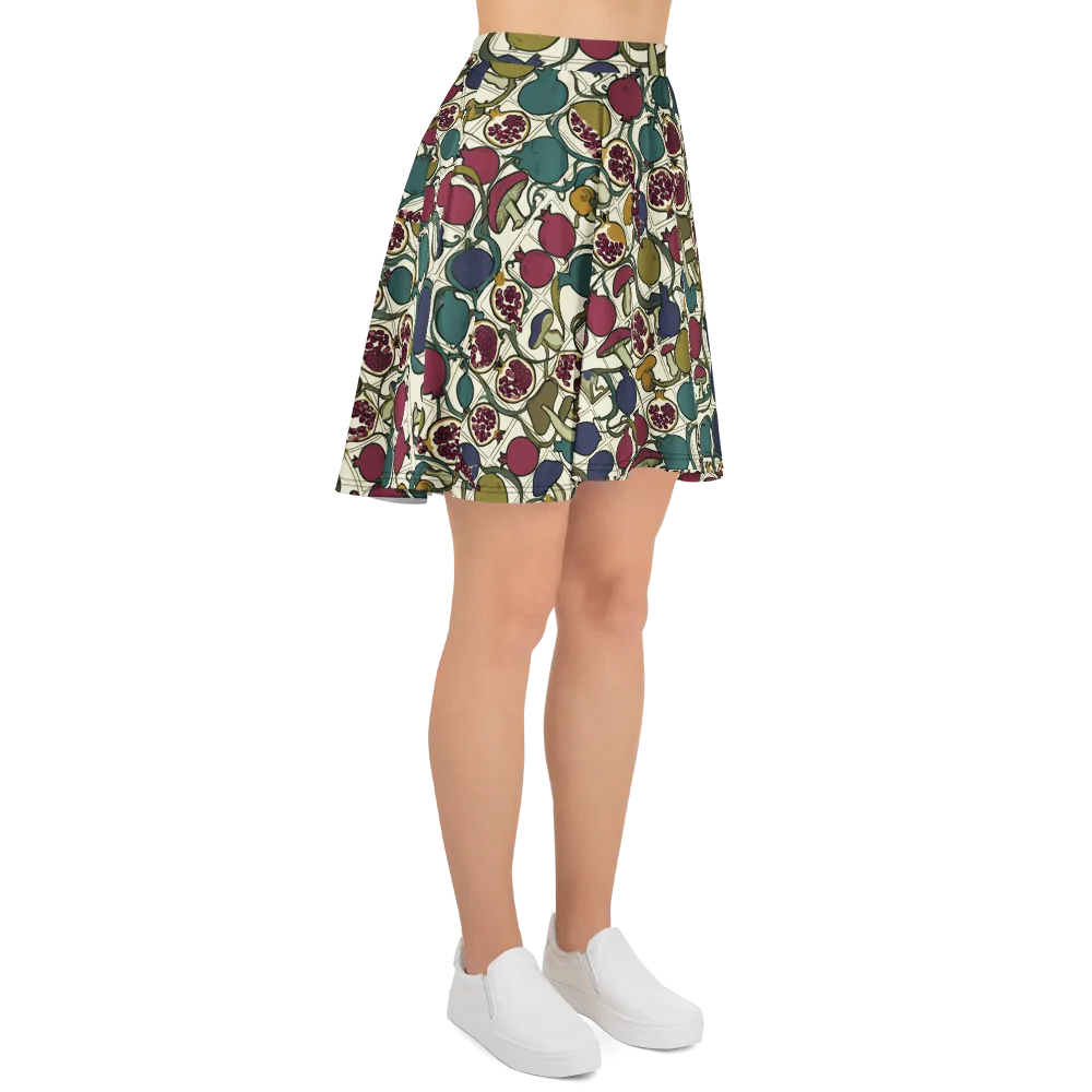Garnet Grove on Skater Skirt — Right