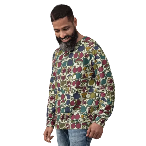 Garnet Grove on a Sweatshirt