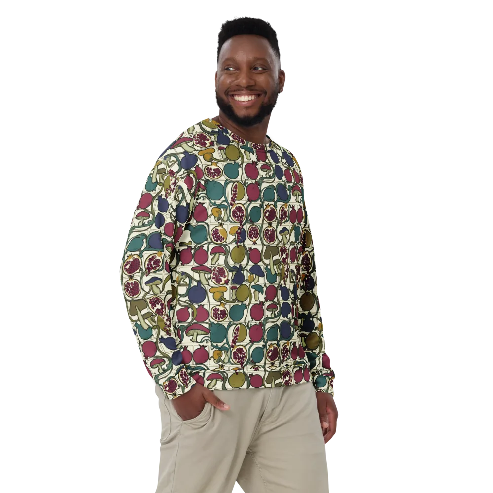 Garnet Grove on Sweatshirt — Front
