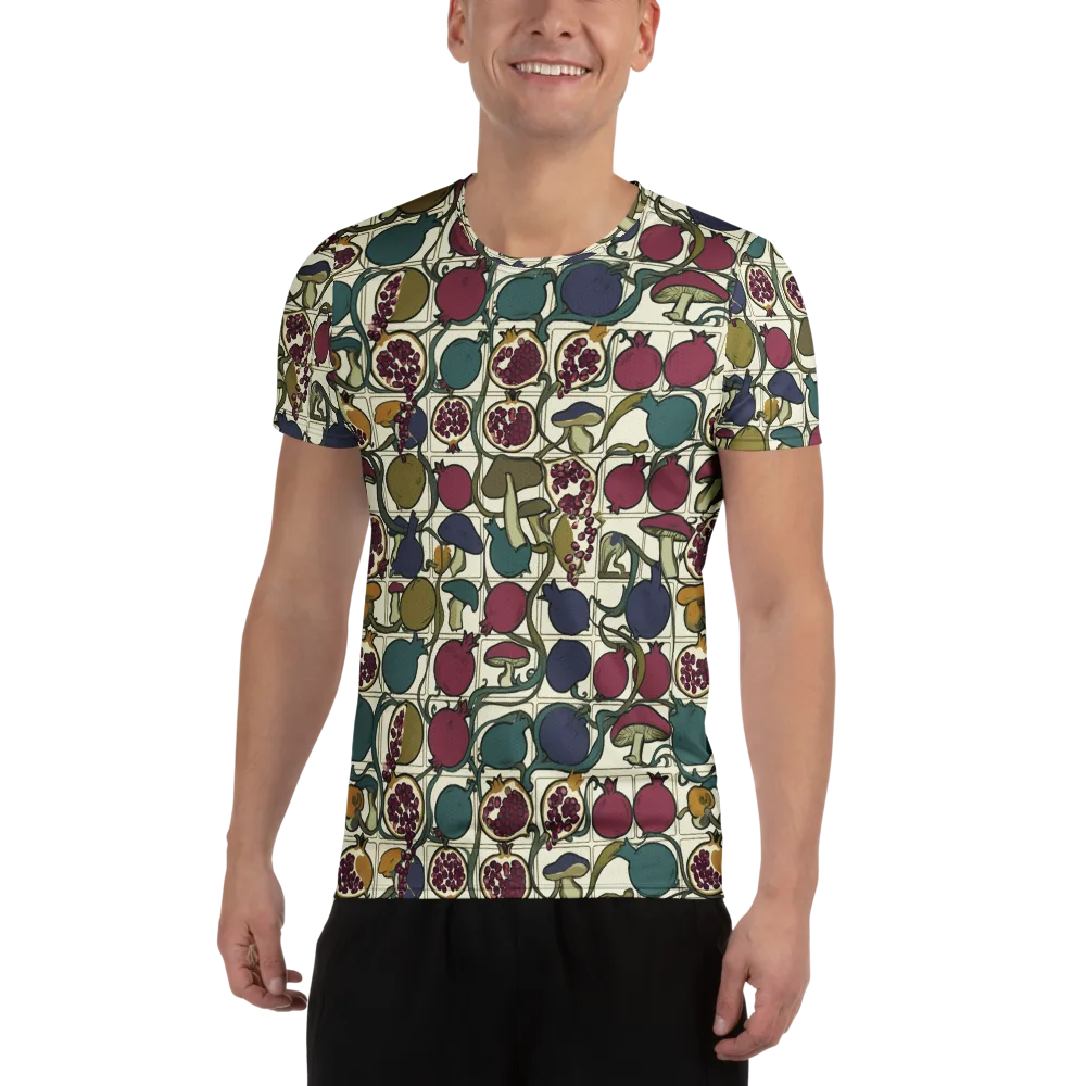 Garnet Grove on Men's Athletic T-Shirt — Front