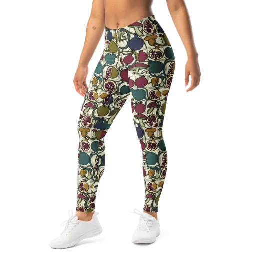 Garnet Grove on a Leggings