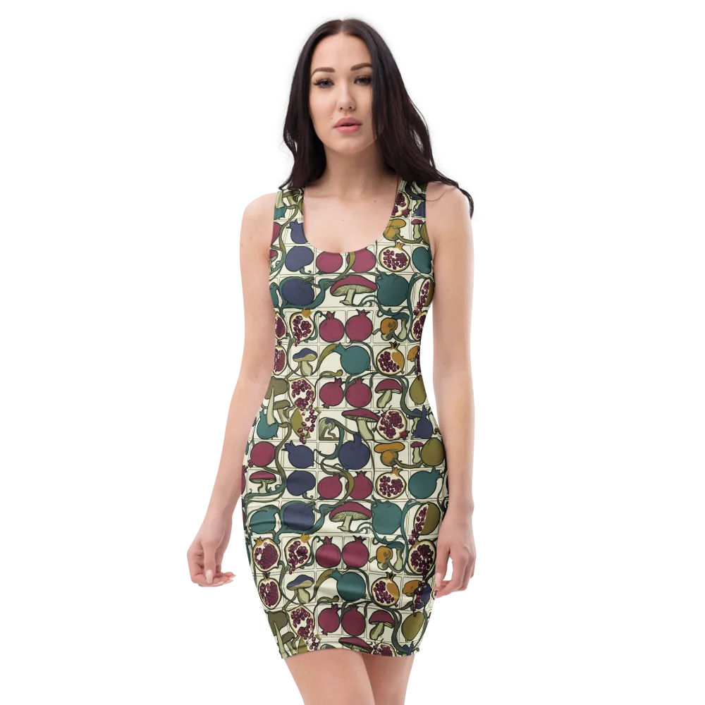 Garnet Grove on Bodycon Dress — Front