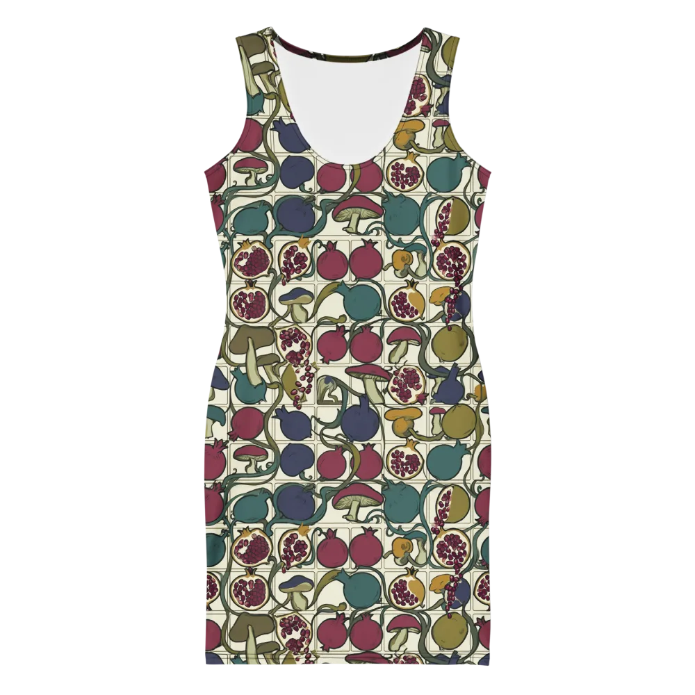 Garnet Grove on Bodycon Dress — Front