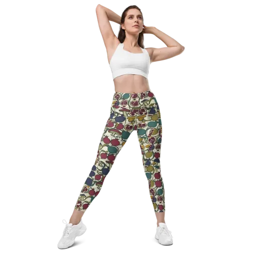 Garnet Grove on a Leggings with Pockets