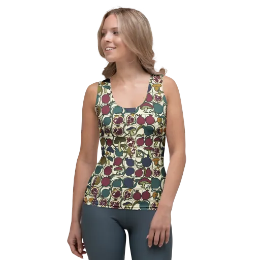 Garnet Grove on a Women's Tank Top