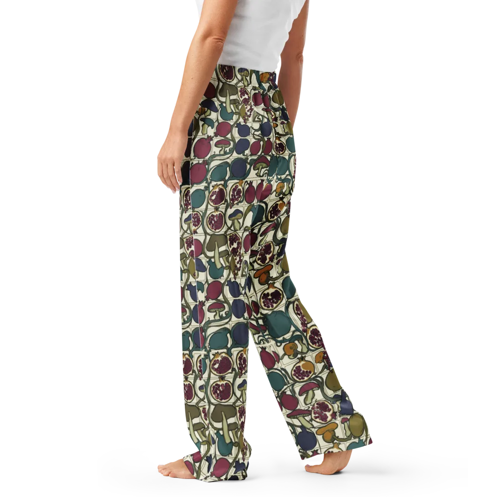 Garnet Grove on Women's Pajama Pants — Left