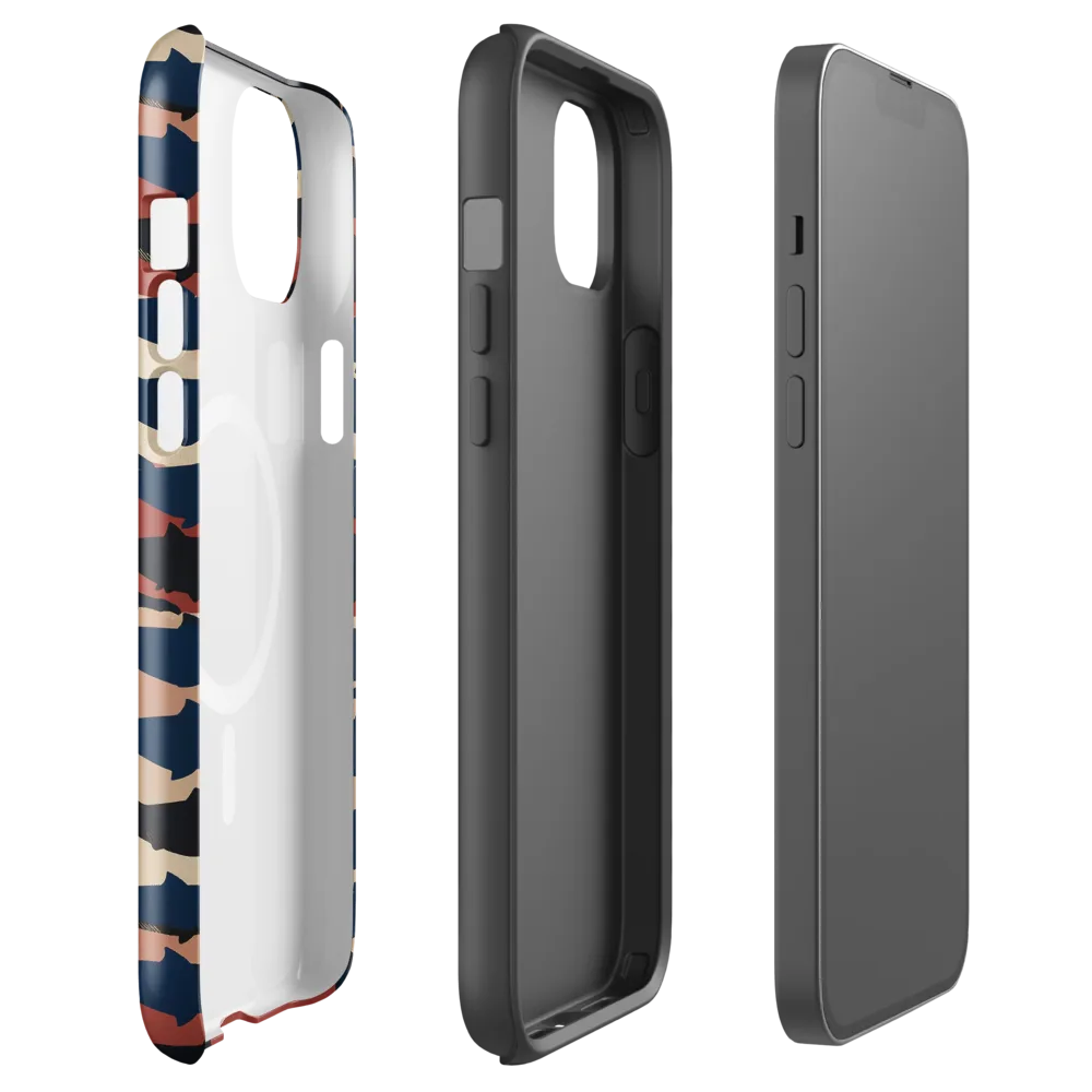 Midnight Run Fish on MagSafe Tough Case for iPhone® — Front