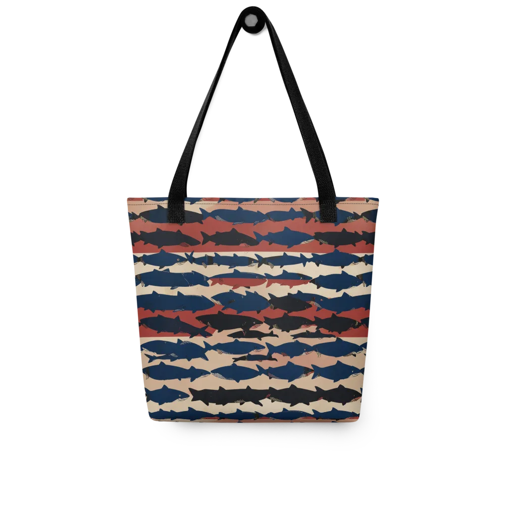 Midnight Run Fish on Tote Bag — Front