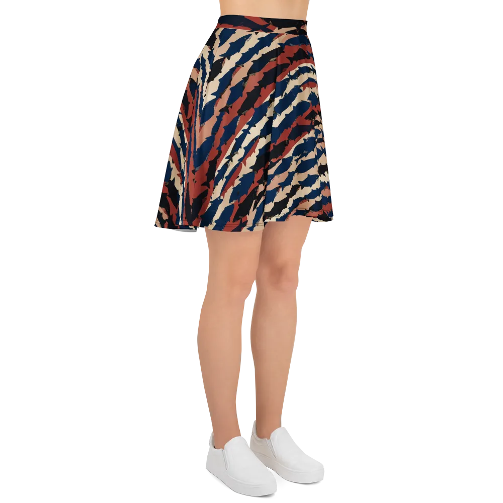 Midnight Run Fish on Skater Skirt — Right