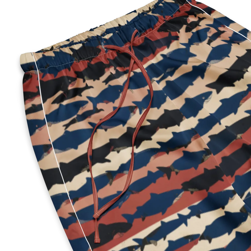 Midnight Run Fish on Women's Pajama Pants — Product details