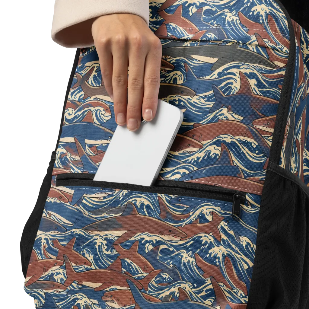 Tidal Teeth on Utility Backpack — Product details